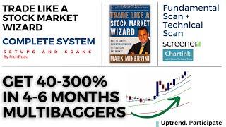 Trade Like A Stock Market Wizard Complete setup to find Multibaggers || Scan Included