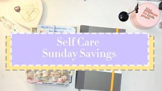 Self Care Sunday Savings | Self Care 6 Month Productivity Planner/Journal