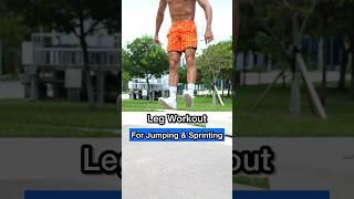 Bodyweight Leg Workout (Jump Higher + Run Faster)