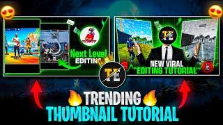 How To Make FreeFire Thumbnail  || FreeFire Thumbnail Tutorial [ Pixellab ]