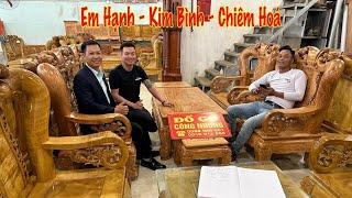  Em Hạnh : Kim Bình - Chiêm Hoá ký nhận ghế Đinh Hương