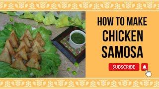 Chicken samosa| Ramadan Special | Sugar And Spice "Cook With Seema"