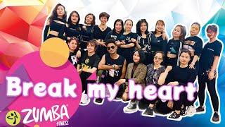 Break My Heart by Dua Lipa | fitness danceex™ | Zumba® | Dance Fitness