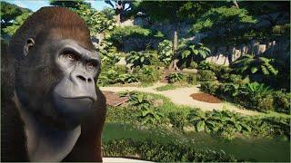  Tropical gorilla habitat | Quaco Zoo | Planet Zoo | speedbuild 