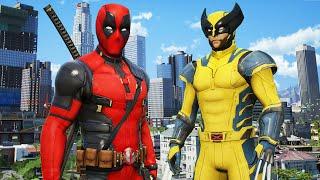 DEADPOOL ET WOLVERINE À LOS SANTOS (GTA 5)