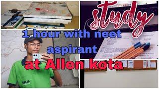 1 hour with neet aspirant at Allen kota #neetaspirant @rishabhmishraneet