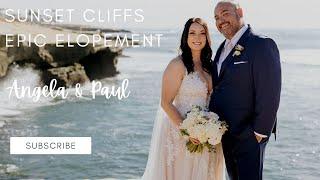 Sunset Cliffs Epic Elopement