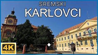 [4K] Sremski Karlovci - SerbiaWalking Tour - Town Centre