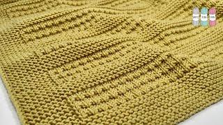 How to Knit the “Harvey" Baby Blanket