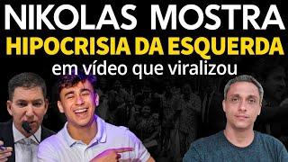 VIRALIZOU!  - Nikolas publica vídeo que mostra a HIPOCRISÍA da esquerda