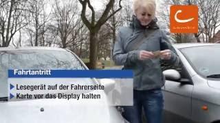 cambio CarSharing - so funktioniert's: Der Bordcomputer