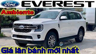 Chi tiết Ford Everest Ambiente 2.0 4x2 AT Giá lăn bánh mới nhất Tháng 7 2024 | i-tech vn