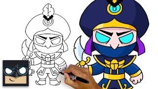 How To Draw Rogue Mortis | Brawl Stars