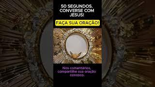 "1 Minuto com Jesus Eucarístico: Deixe-se Tocar!" #freigilson, #adoração