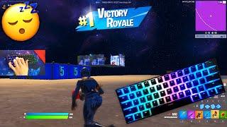 [1 HOUR] Sleeping ASMR Mechanical Keyboard Sounds  ASMR  Fortnite Bio's ZoneWars Gameplay 240FPS