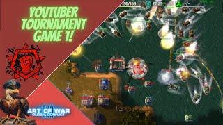 Art of War 3 - Youtuber Tournament Game 1!