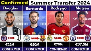  ALL CONFIRMED TRANSFER SUMMER 2024, ⏳️ Rodrygo to United , Matsen  to Villa , Beraldo, Douglas️