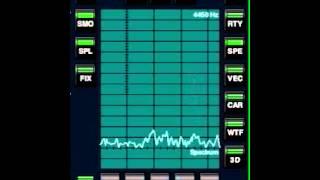 SdrDx aux scope: audio linear spectrum with birdie