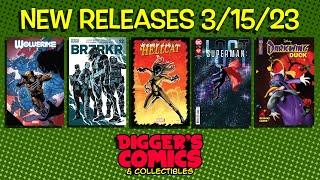 New Comic Books  for 3-8-2023