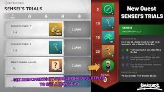 Shades: Shadow Fight Roguelike - New Early Quest & New Ally (Sensei) | Get More Points