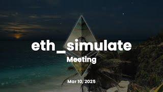 Eth multicall Meeting Mar 10, 2025