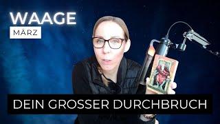 WAAGE ️ Endlich! Der große Durchbruch #selbstermächtigung | März 2025 • Tarot