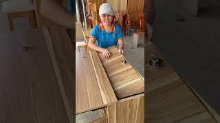DIY wood hidden furniture #viralshort #viral #trending #furniture #diy #woodworking #money #fyp