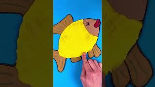  Make a cute little fish out of playdough! Give it lots of colors and scales! 