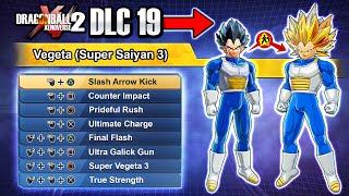 (DLC 19) NEW SSJ3 VEGETA MOVESET + SKILLS! - Dragon Ball Xenoverse 2 - Daima Pack Speculation