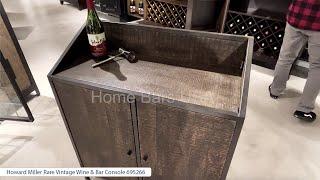 Howard Miller Rare Vintage Wine Bar Console 695266 at Home Bars USA