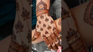 Simple mehndi design for hand #reelshorts #ytshorts #viralshort #shorts #mehndi #short