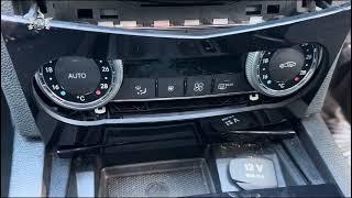 Mercedes w204 c class 2010 climate control unit not working, one possible fix #mercedes #w204 #cars