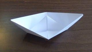 Łódka z papieru - Origami #2 (Paper boat)