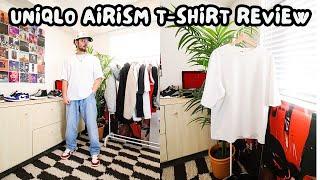 Uniqlo AIRism Oversized T Shirt Review - Fit + Sizing