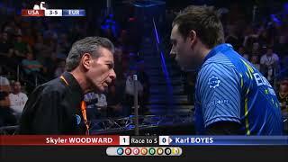 Referee and Karl Boyes Foul Incident | 2015 Mosconi Cup