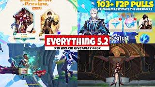 EVERYTHING WE KNOW ABOUT 5.2!! NEW BOSS, NEUVILLETTE RERUN, QoL, WELKIN MOON & MORE - Genshin Impact