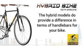 Difference Between Mountain and Hybrid bike -  Cycle2u