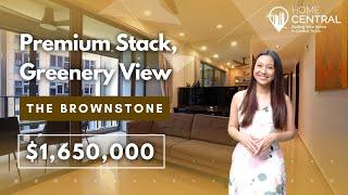 The Brownstone: Condo Home Tour | Premium Stack, Greenery View