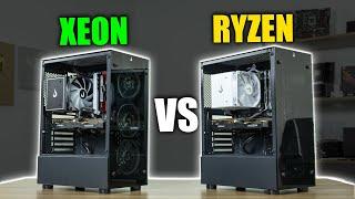 PC GAMER KIT XEON VS PC GAMER KIT RYZEN, COMPARATIVO DE PREÇO E DESEMPENHO