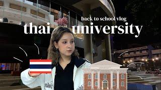 thai uni vlog | the first day of my second year in bangkok, thailand