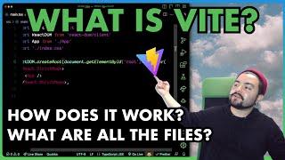 What is Vite? How does it work? Explaining all the files in a generated React + TypeScript App