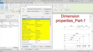 Dimension properties in Revit_Part-1