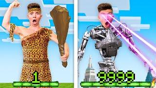 Minecraft But Your XP = Your TIME