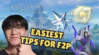 EASIEST BEGINNER TIPS FOR F2P! (MORE ASTRITES & ECHOES)