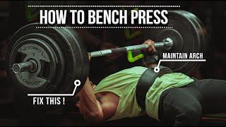 How to Bench Press the Right way |  Explained in TAMIL