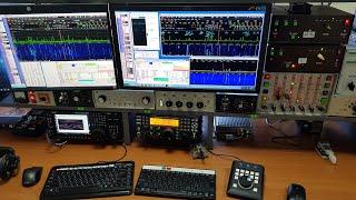 MB1 + SunSDR PRO2  + K3 in the contest Samovar. Operator Aleks RA9P. SO3R