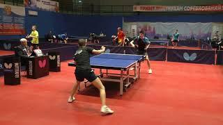 ЕГОРШЕВ - АНУФРИЕВ ЧЕМПИОНАТ МОСКВЫ 2021 #tabletennis #настольныйтеннис