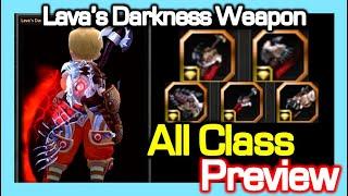 [All Class] Lava’s Darkness Weapon Preview / Series -6 / Dragon Nest