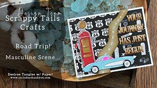 Creating your Own Road Trip with Die Cuts | Scrappy Tails Crafts