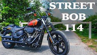 Harley Davidson Street Bob 114  Review - This Bike Is Something Else!